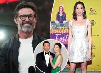 Hugh Jackman Attends Sutton Foster’s ‘Once Upon a Mattress’ Show Amid Celebrity Buzz hugh-jackman-attends-sutton-fosters-once-upon-a-mattress-show-amid-celebrity-buzz