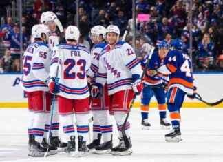 Brodzinski Scores Twice as Rangers Beat Islanders 5-1 brodzinski-scores-twice-as-rangers-beat-slanders-5-1