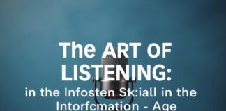 The Art of Listening: A Lost Skill in the Age of Information The Art of Listening: A Forgotten Skill in the Information Age