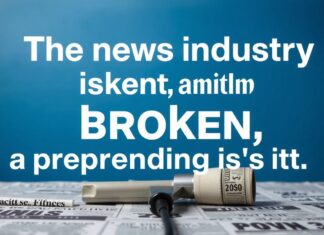 The News Business Is Broken, and I’m Tired of Pretending It’s Not The news industry is broken, and I'm tired of pretending it's not.