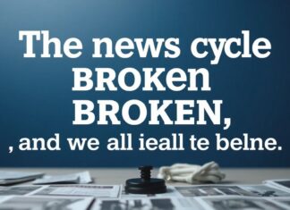 The News Cycle is Broken – And We’re All to Blame The news cycle is broken - and we're all to blame.