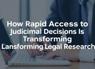 How Rapid Access to Judicial Decisions Is Transforming Legal Research How Rapid Access to Judicial Decisions Is Transforming Legal Research